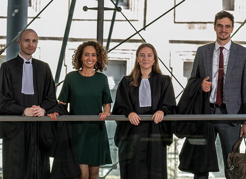 4 élèves magistrats incarnent la campagne de communication