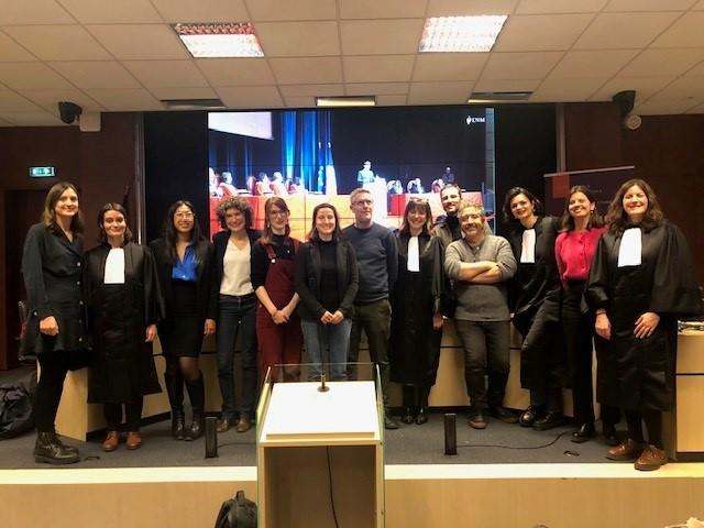 Les auditeurs de justice ainsi que les chercheurs qui ont participé au projet 