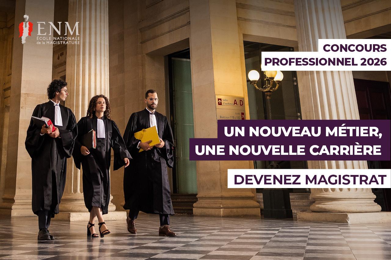 Un nouveau métier, une nouvelle carrière : devenez magistrat