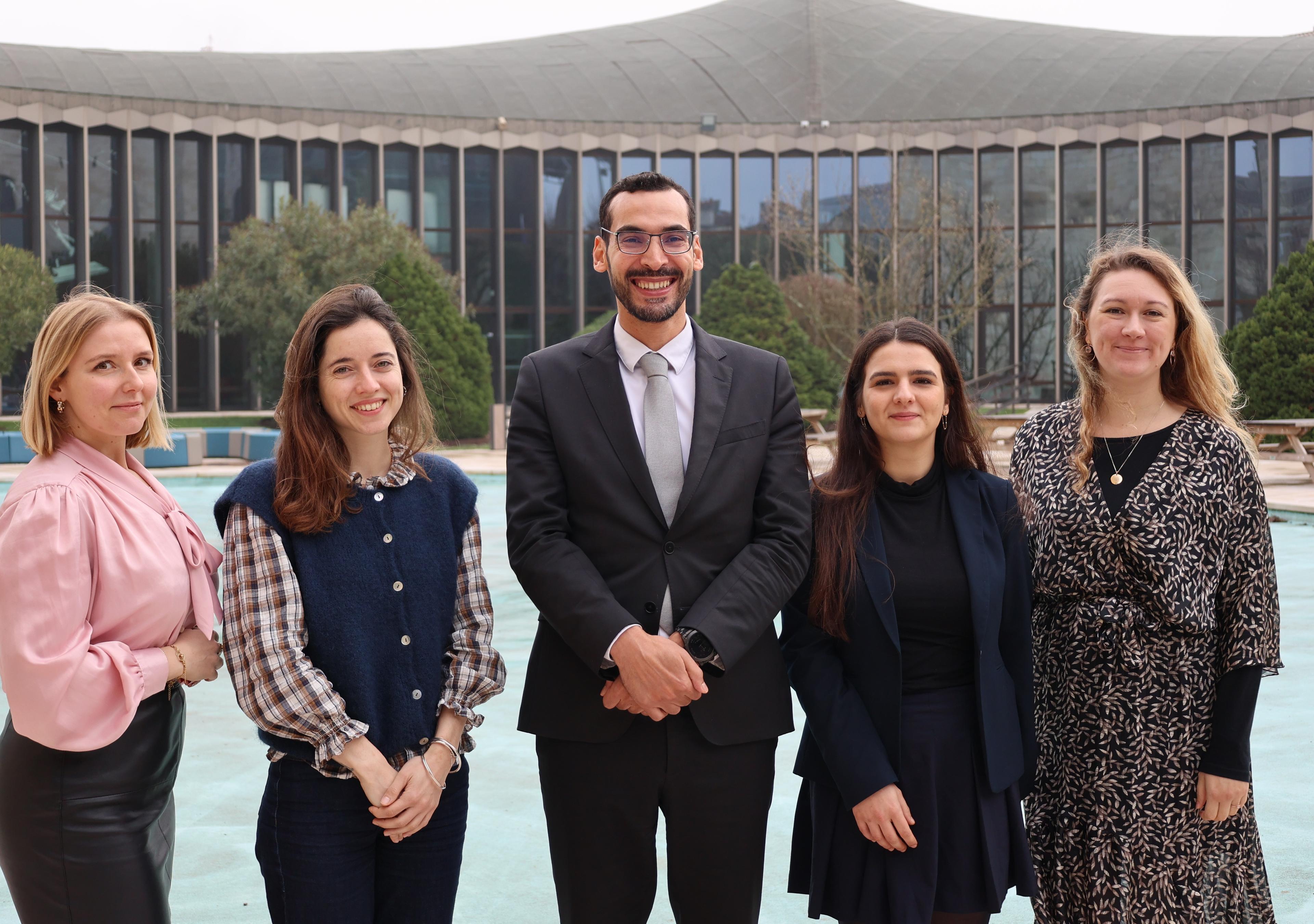 L'équipe du département de la recherche de l'ENM