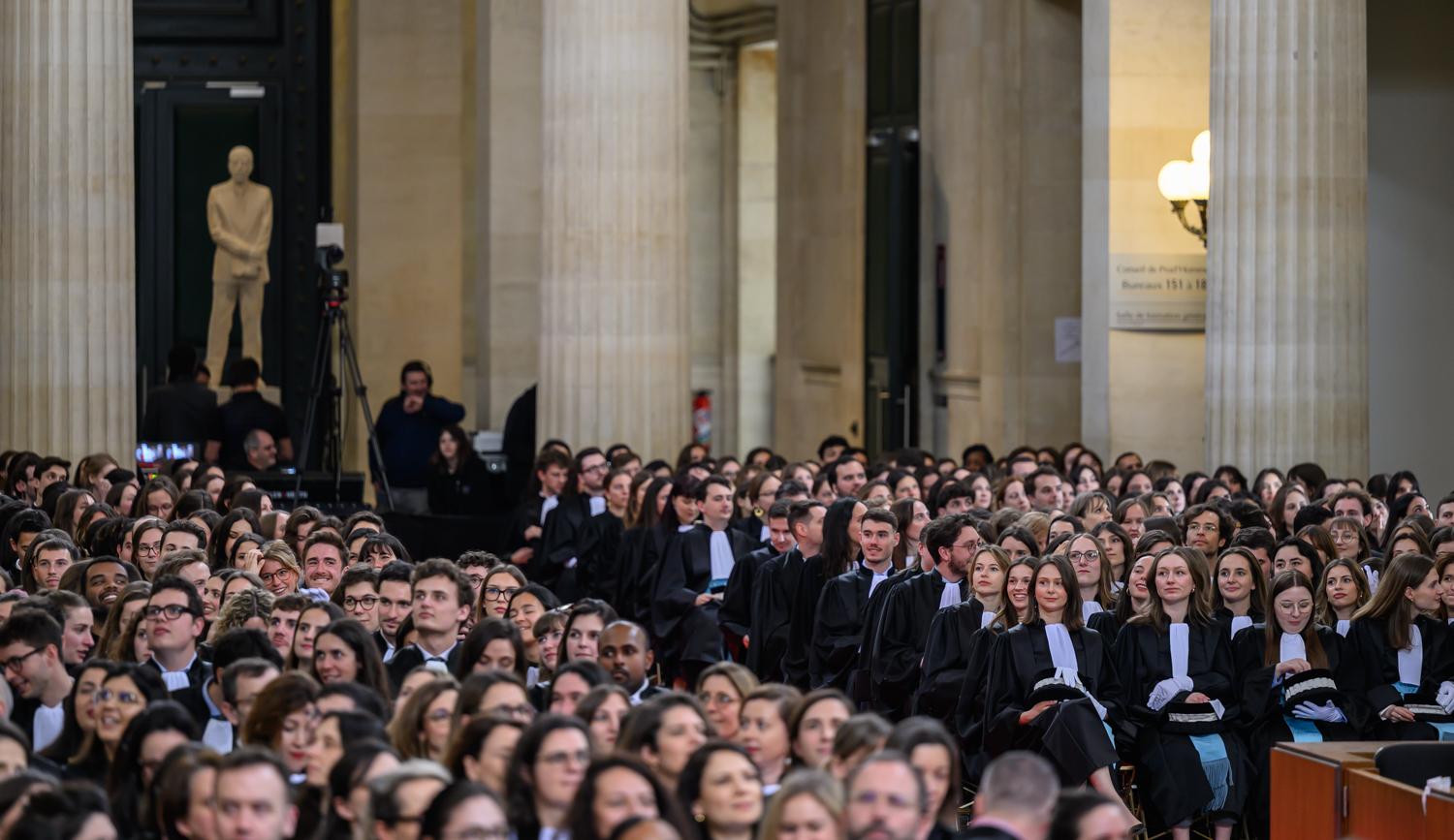 Auditeurs de justice lors de la prestation de serment