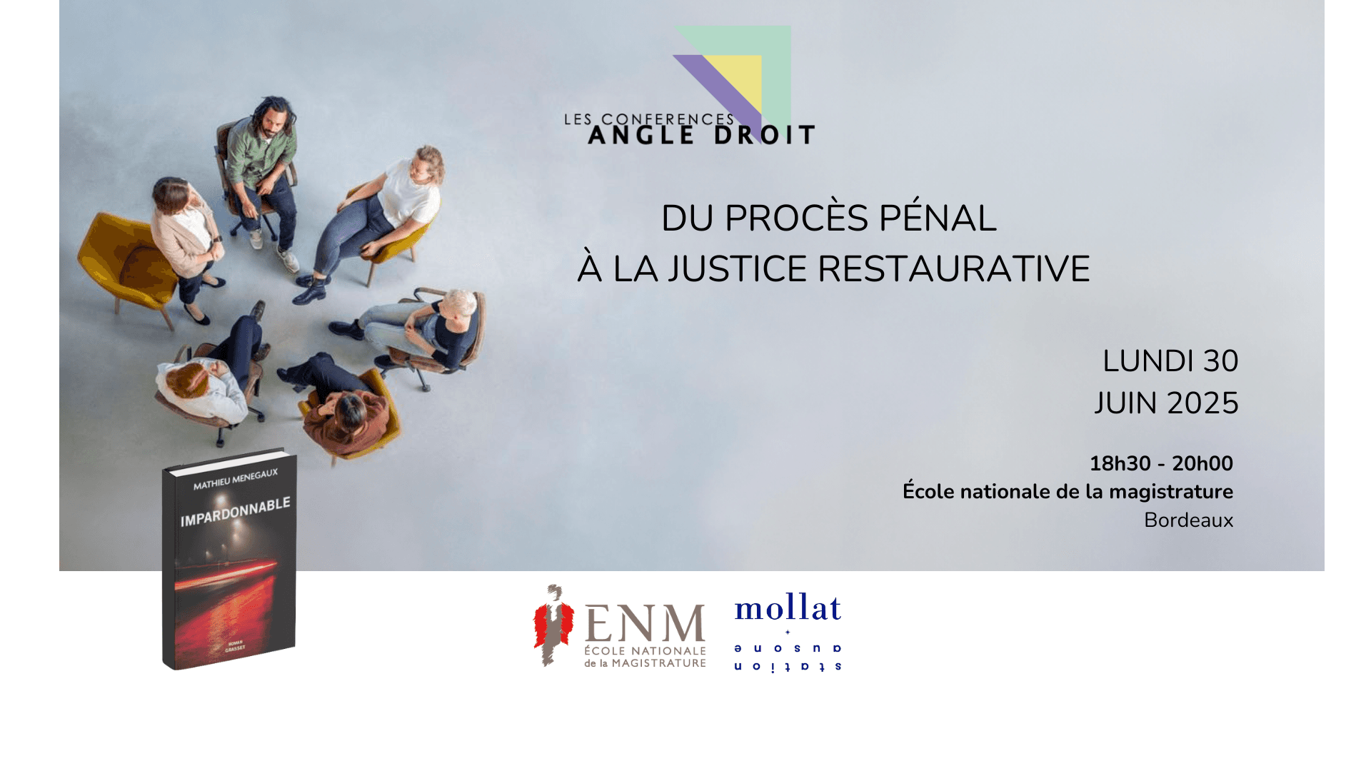 conférence angle droit "juger les affaires familiales" d'Éliette Abécassis la 30 janvier