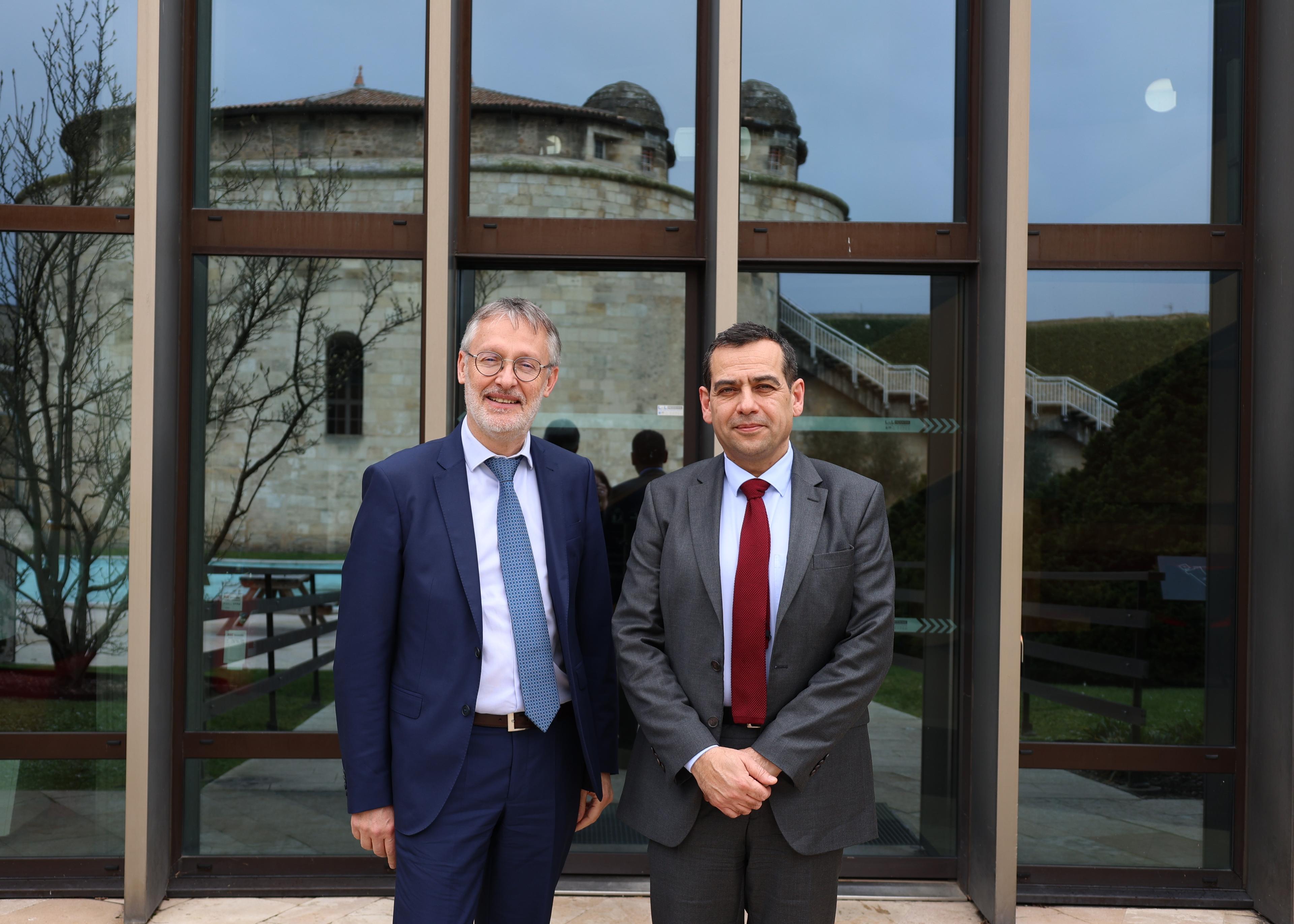 Nicolas Jacquet et Peymane Ghaleh-Marzban