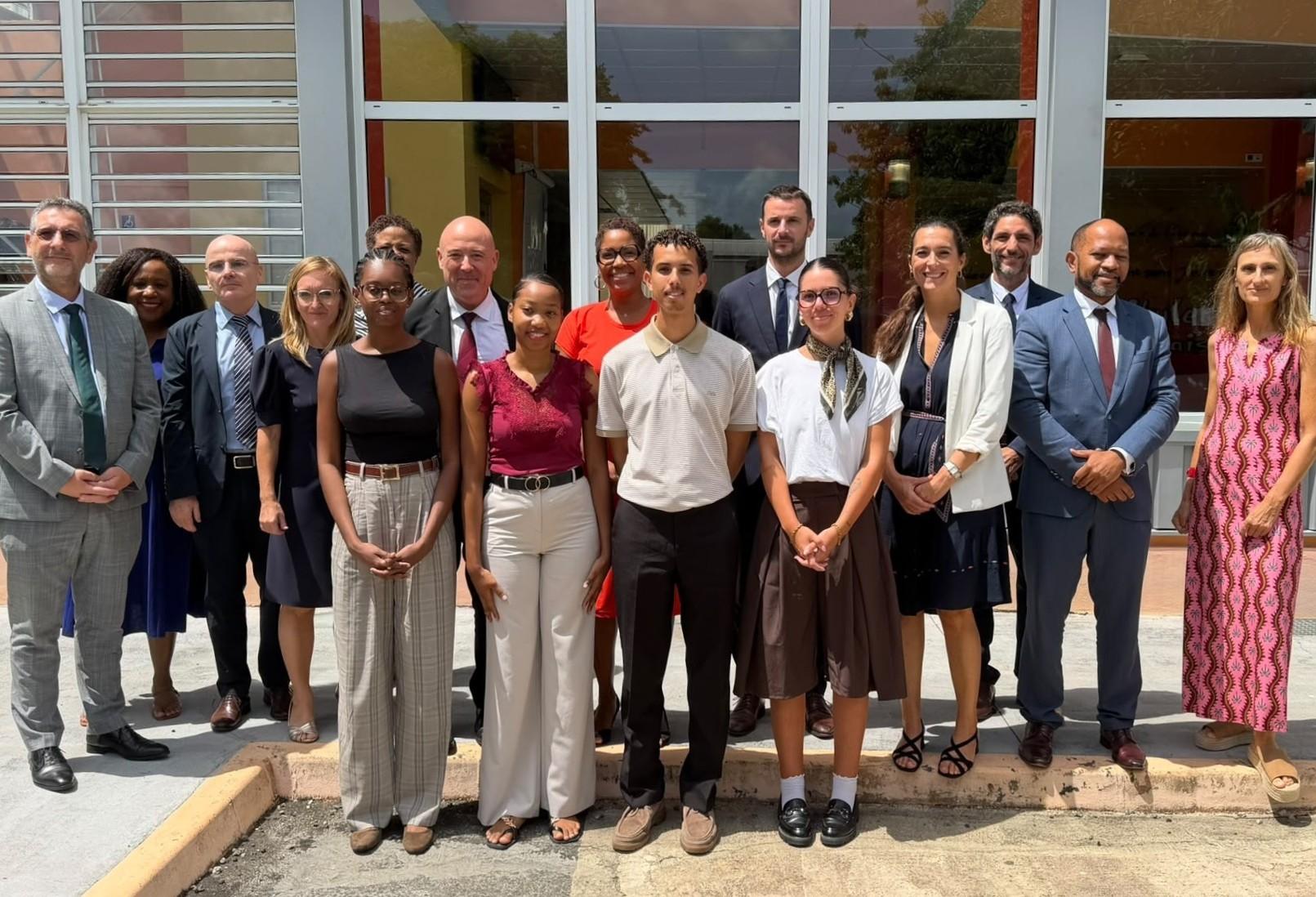Première rentrée de la classe Prépas Talents de Pointe-à-Pitre