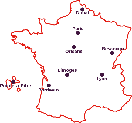 Carte france cpt