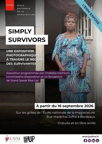 Affiche exposition Simply Survivors